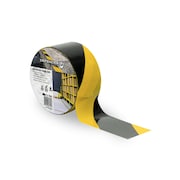 Defender Safety HiViz Adhesive Floor Tape, Commercial Grade, 2x 75' Yellow and Black RFT-YBH-53